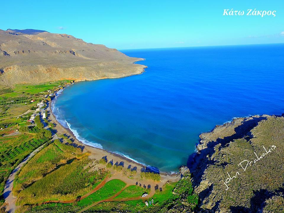 Beachfront Apartment Kato Zakros Luaran gambar