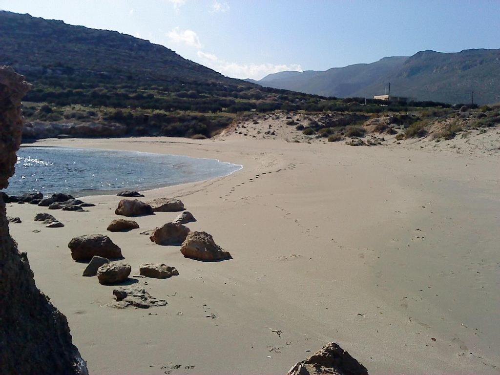 Beachfront Apartment Kato Zakros Luaran gambar