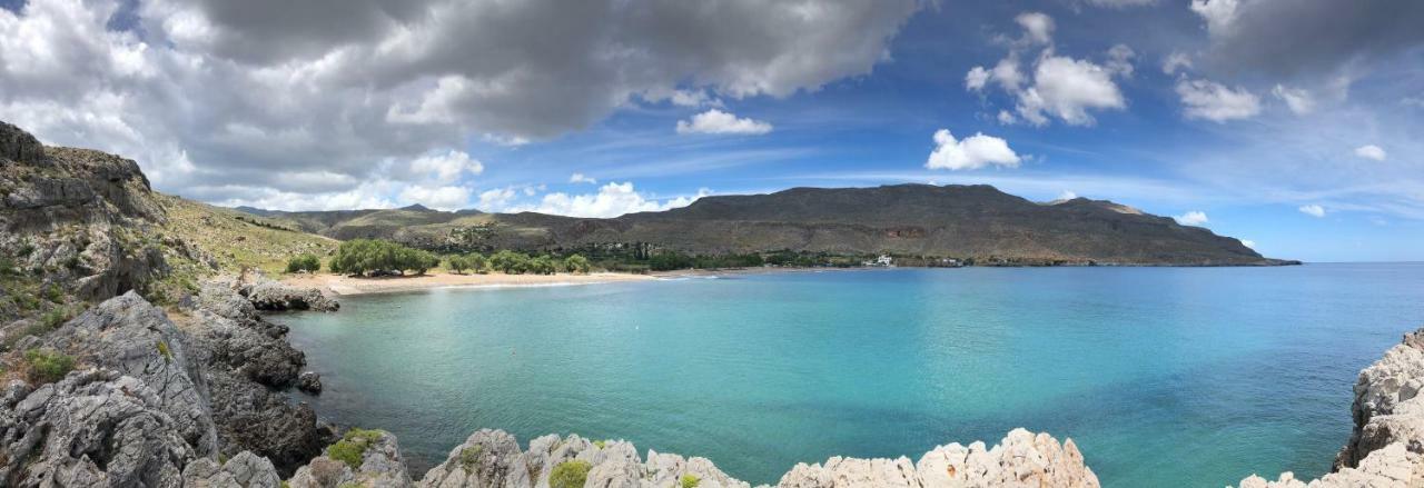 Beachfront Apartment Kato Zakros Luaran gambar